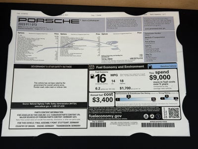 2023 Porsche 911 GT3