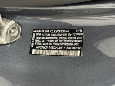 2026 Porsche 911 Carrera S