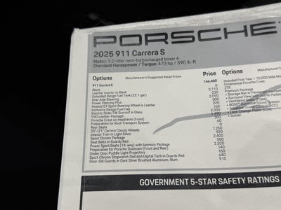 2025 Porsche 911 Carrera S