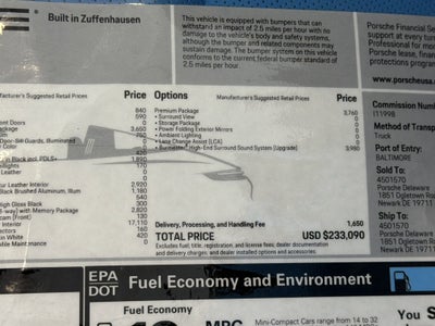 2024 Porsche 911 4 GTS