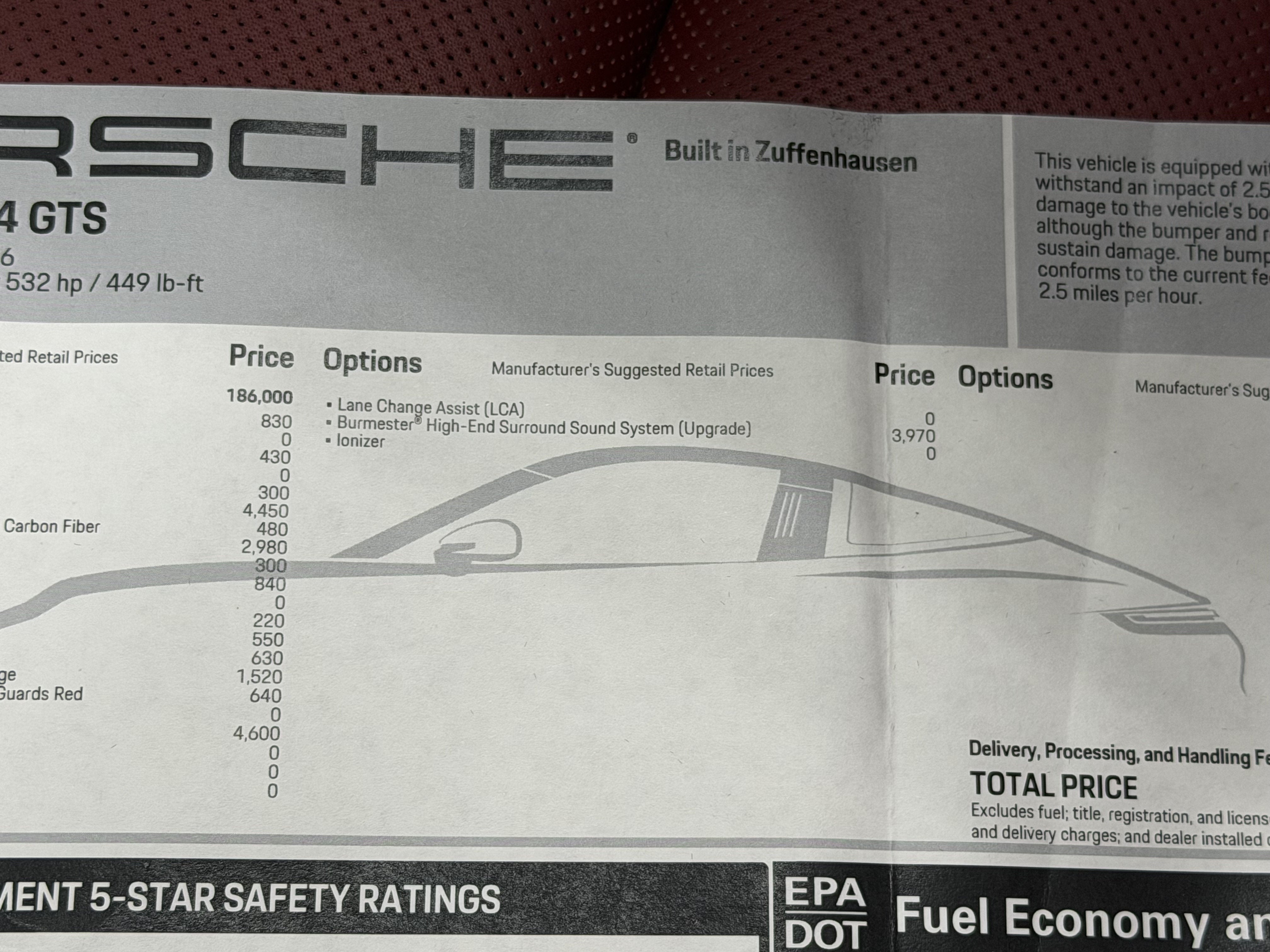 2025 Porsche 911 4 GTS