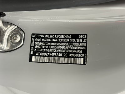 2023 Porsche 911 Carrera 4 GTS