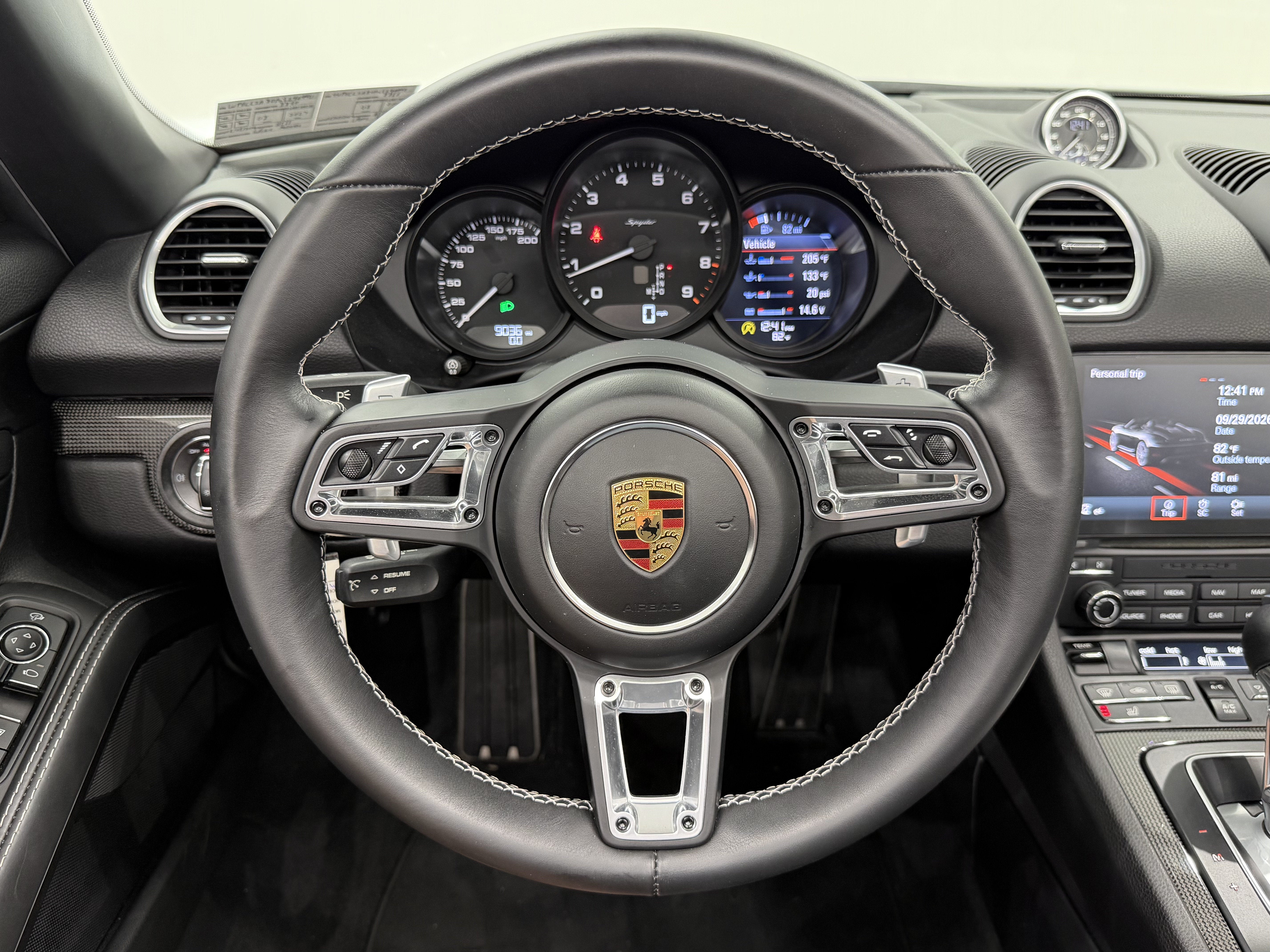2021 Porsche 718 Spyder Roadster