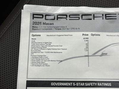 2025 Porsche Macan Base