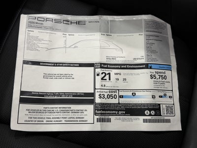 2025 Porsche Macan Base