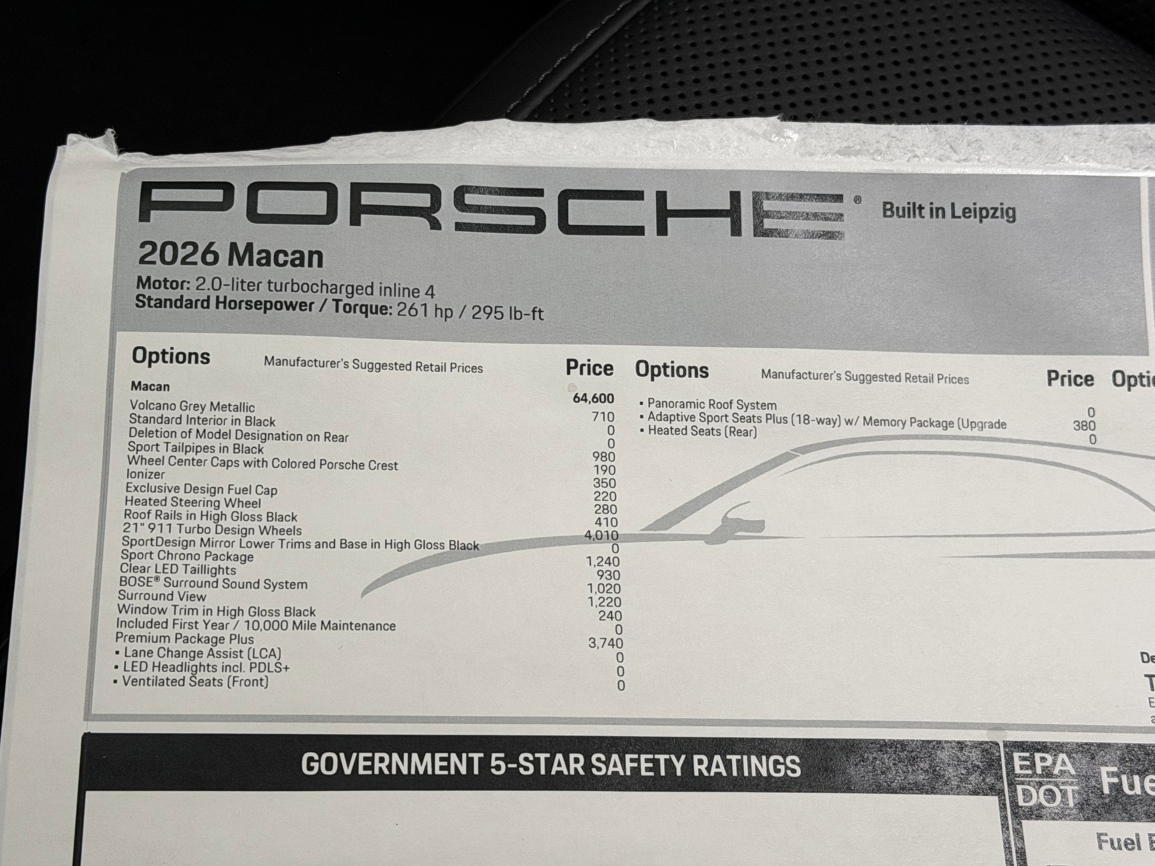 2026 Porsche Macan Base