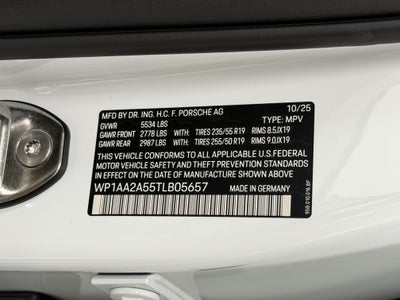 2026 Porsche Macan Base