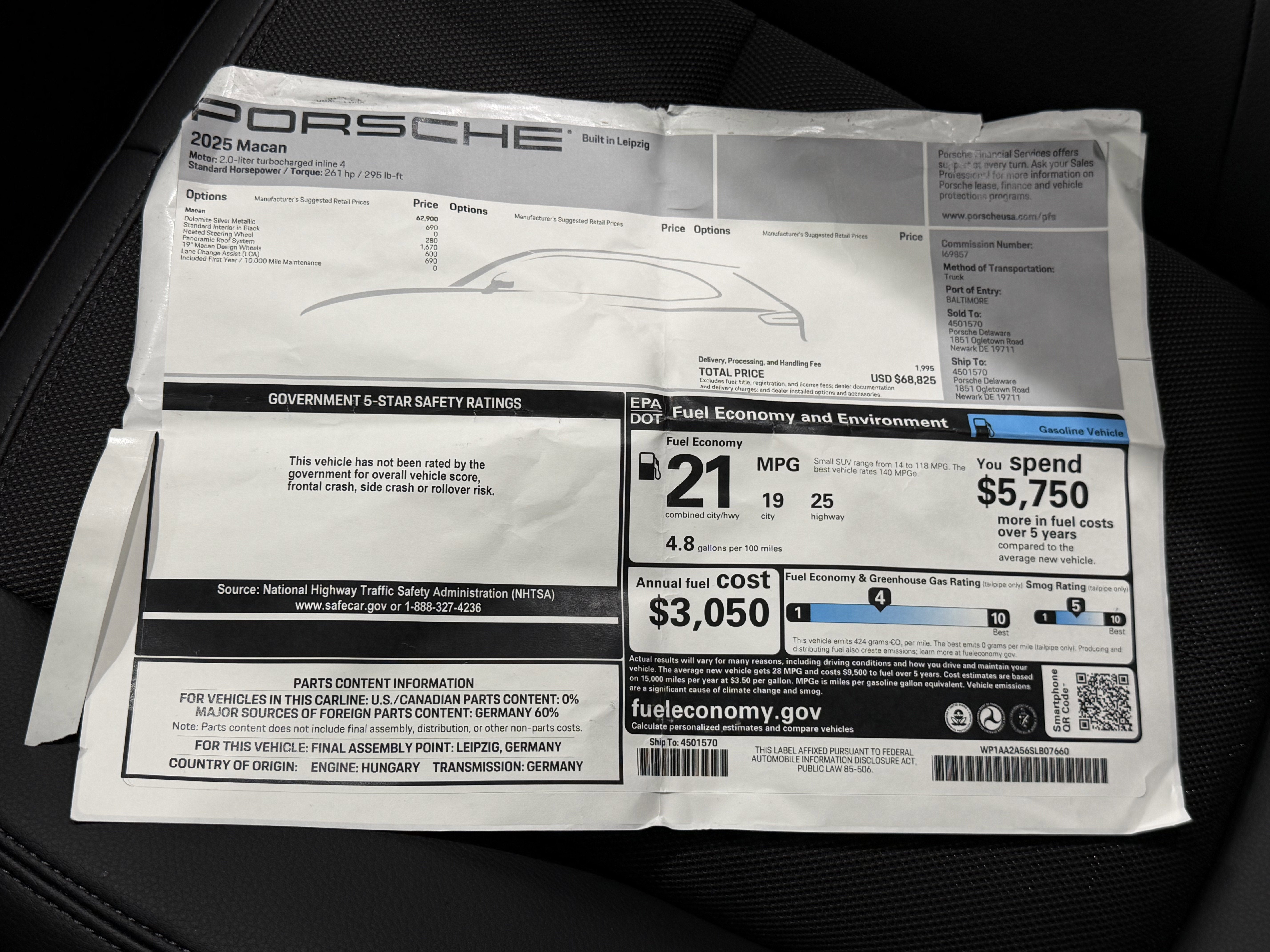 2025 Porsche Macan Base
