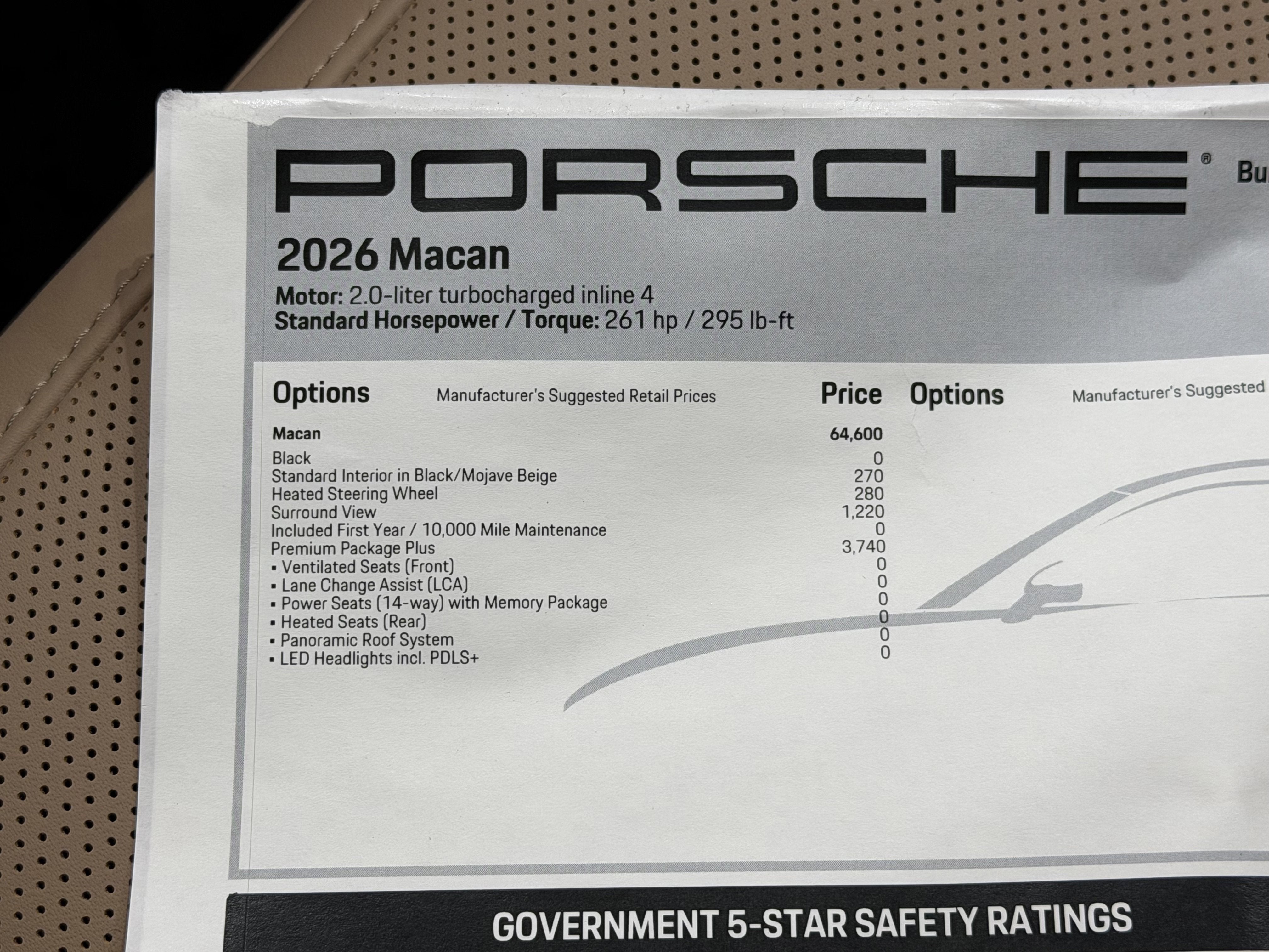 2026 Porsche Macan Base