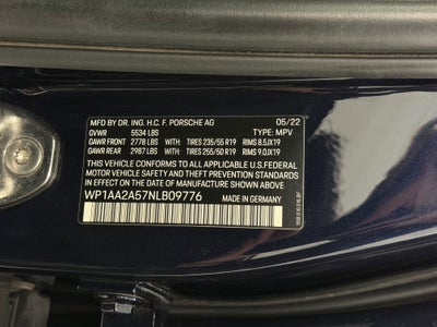 2022 Porsche Macan AWD