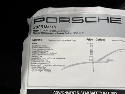 2025 Porsche Macan Base