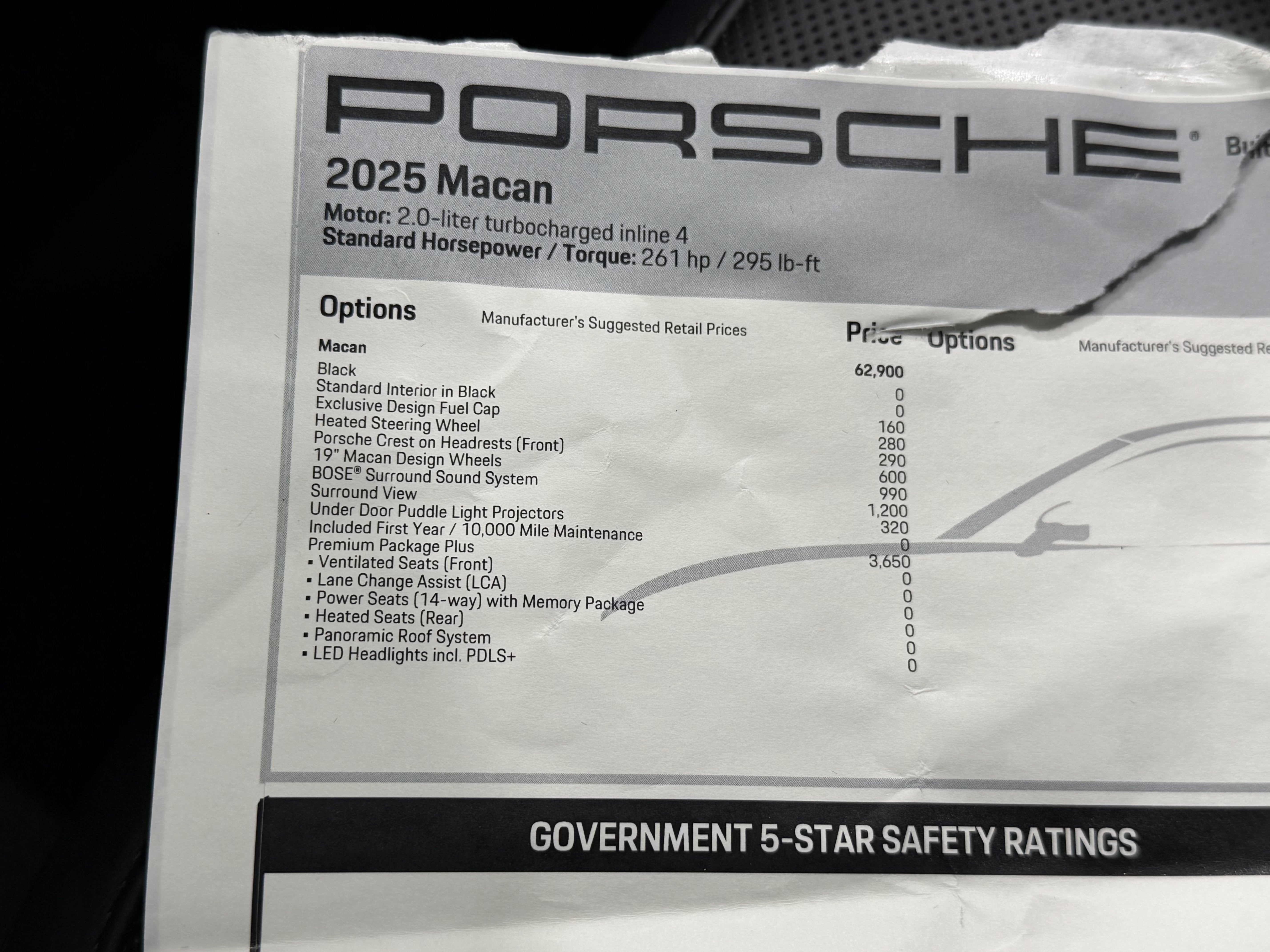 2025 Porsche Macan Base
