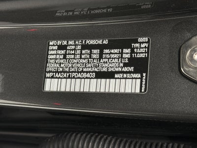 2023 Porsche Cayenne Base