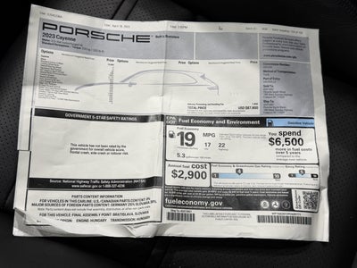 2023 Porsche Cayenne Base