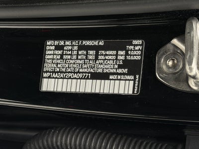 2023 Porsche Cayenne Base