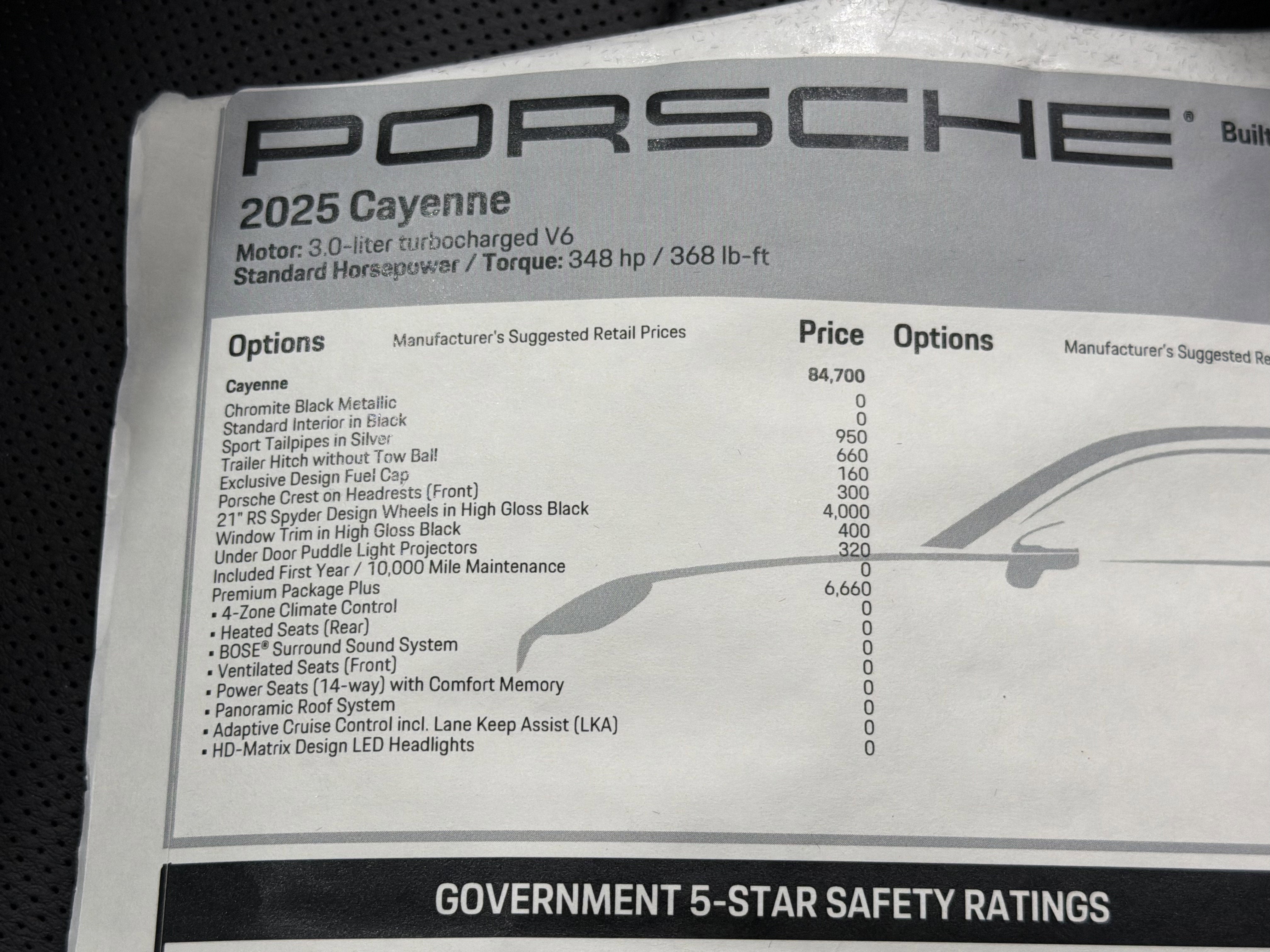 2025 Porsche Cayenne AWD