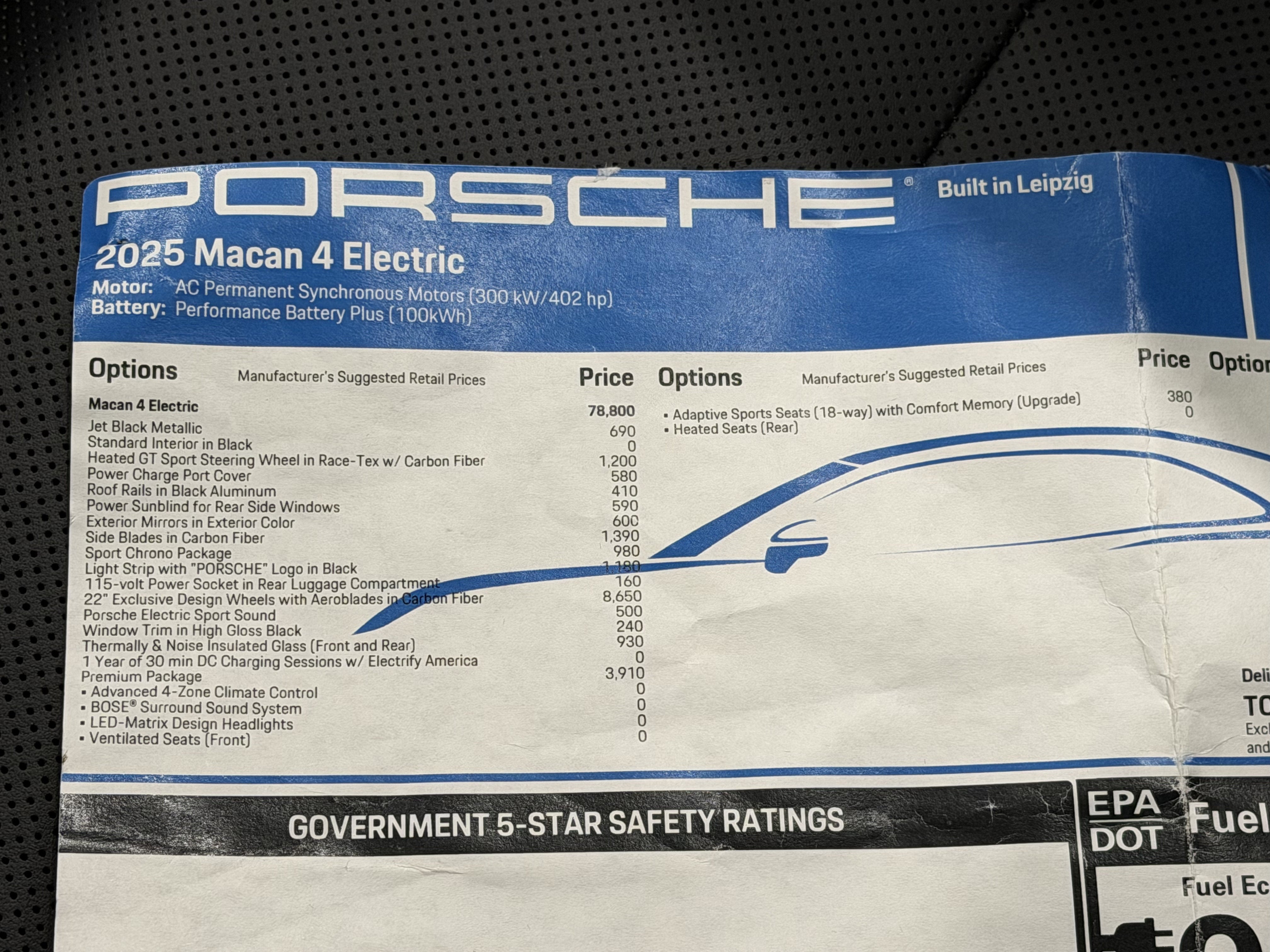 2025 Porsche Macan Electric 4