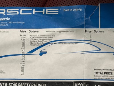 2025 Porsche Macan Electric 4S