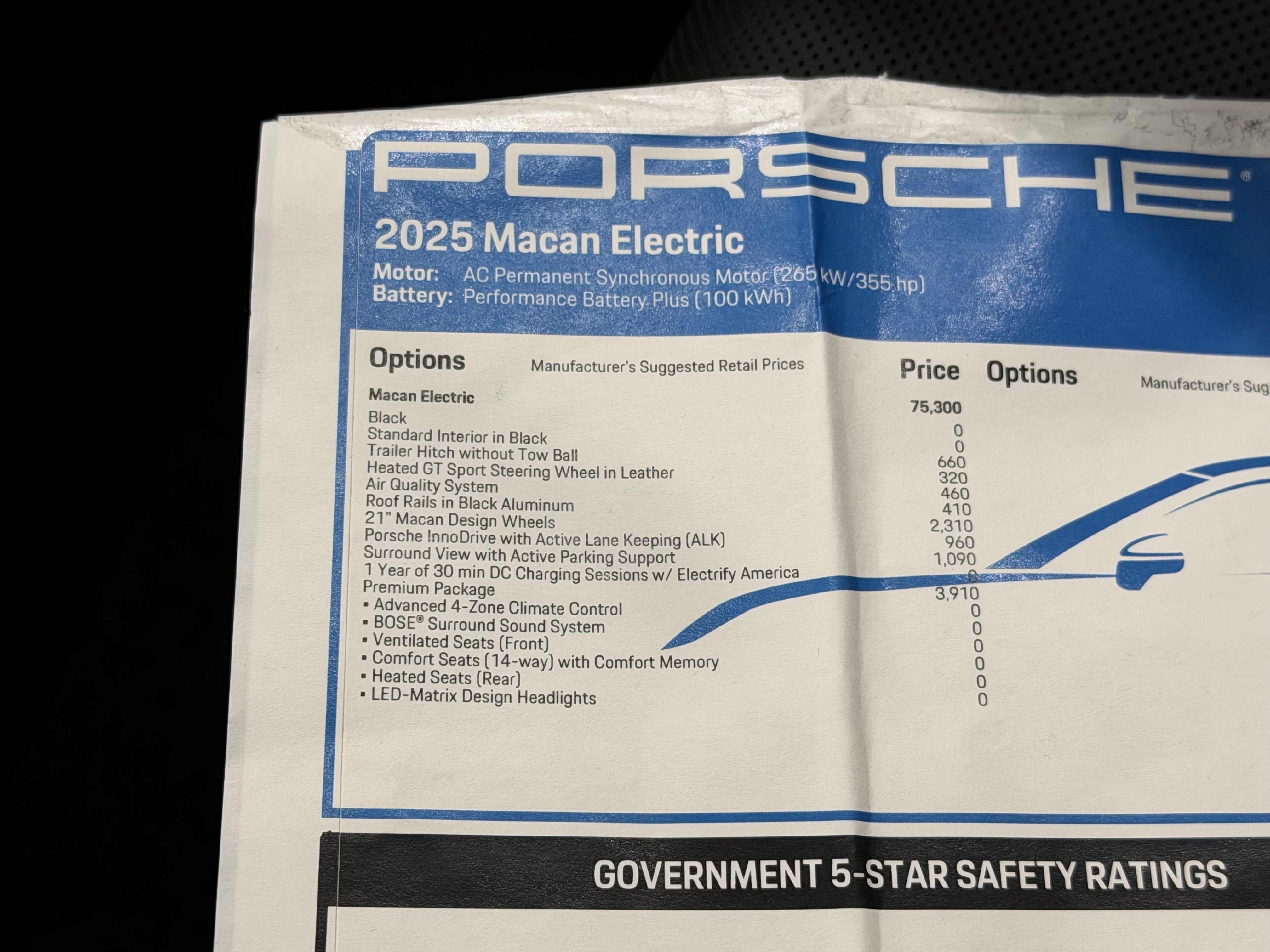 2025 Porsche Macan Electric