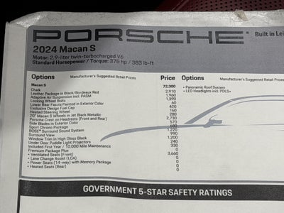 2024 Porsche Macan S