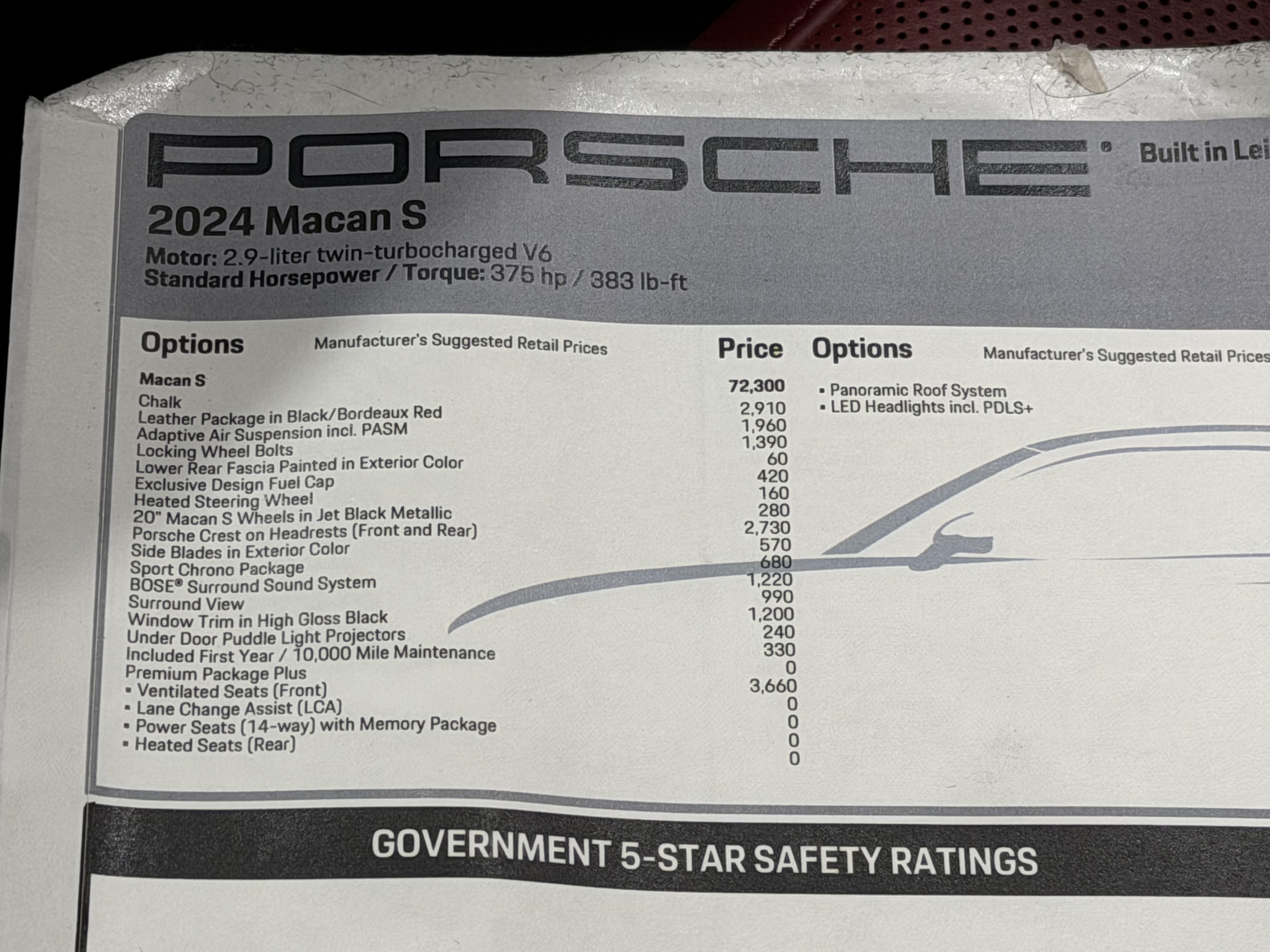 2024 Porsche Macan S