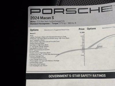 2024 Porsche Macan S