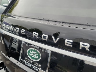 2019 Land Rover Range Rover HSE