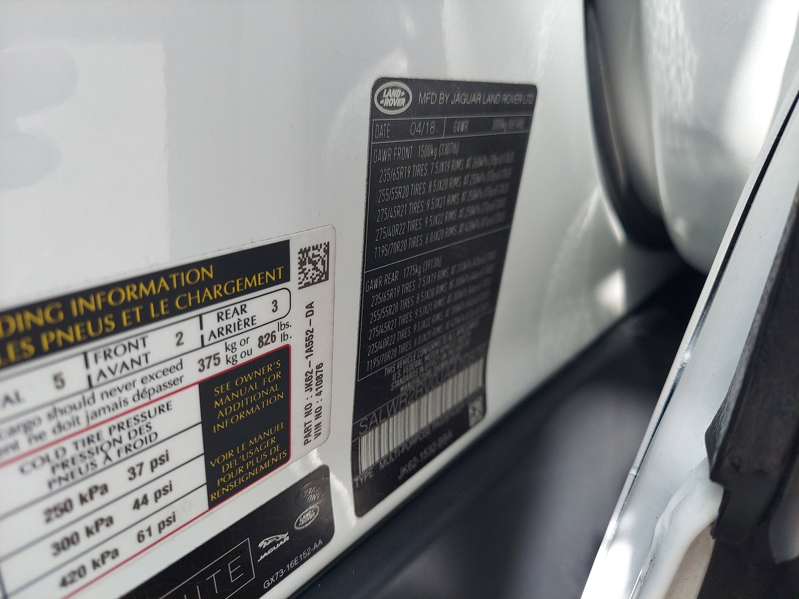 2018 Land Rover Range Rover Sport HSE