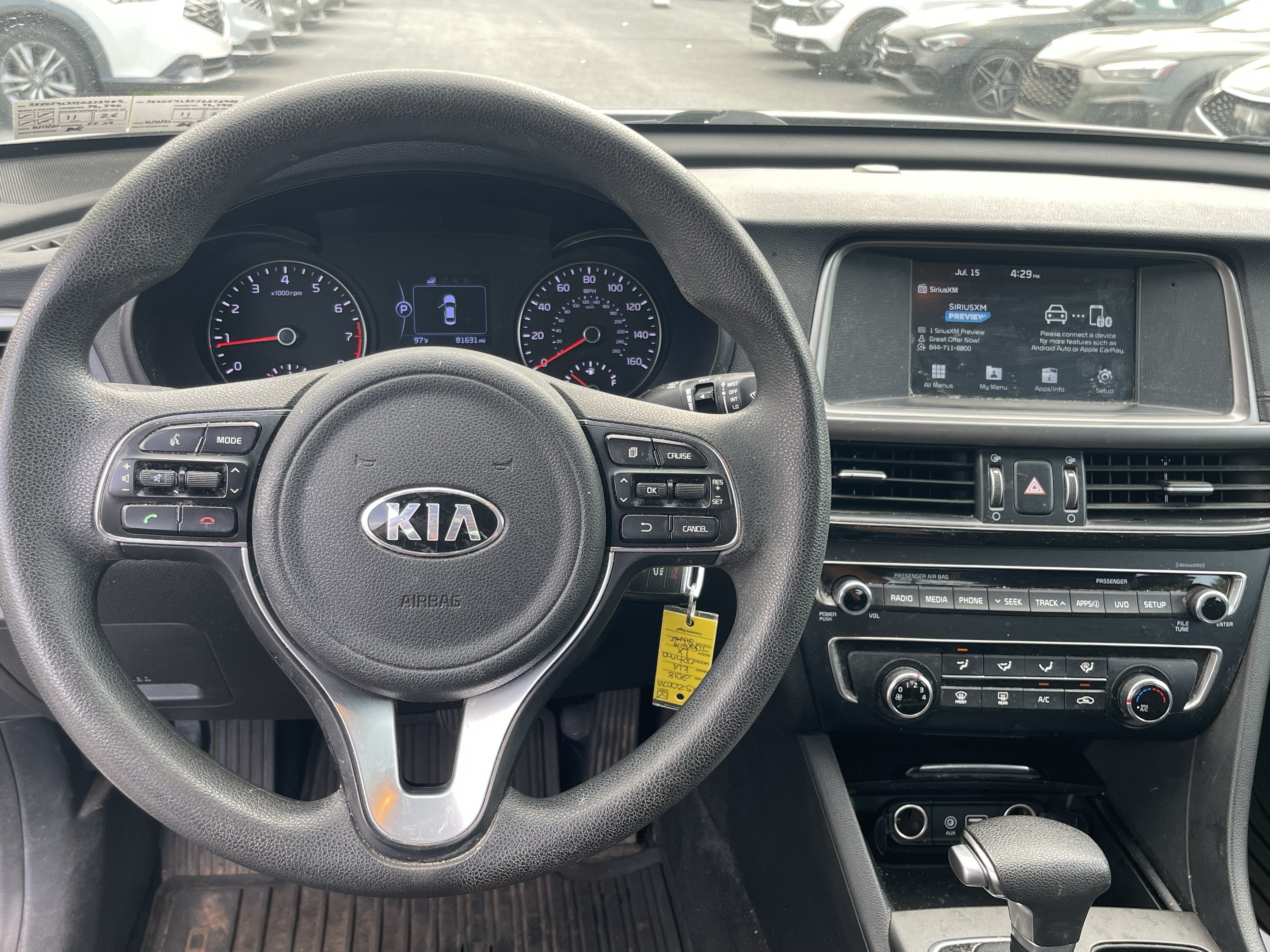 2018 Kia Optima LX
