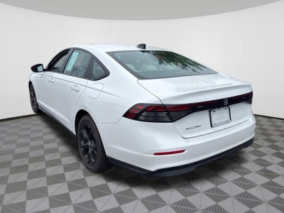 2025 Honda Accord Sedan SE