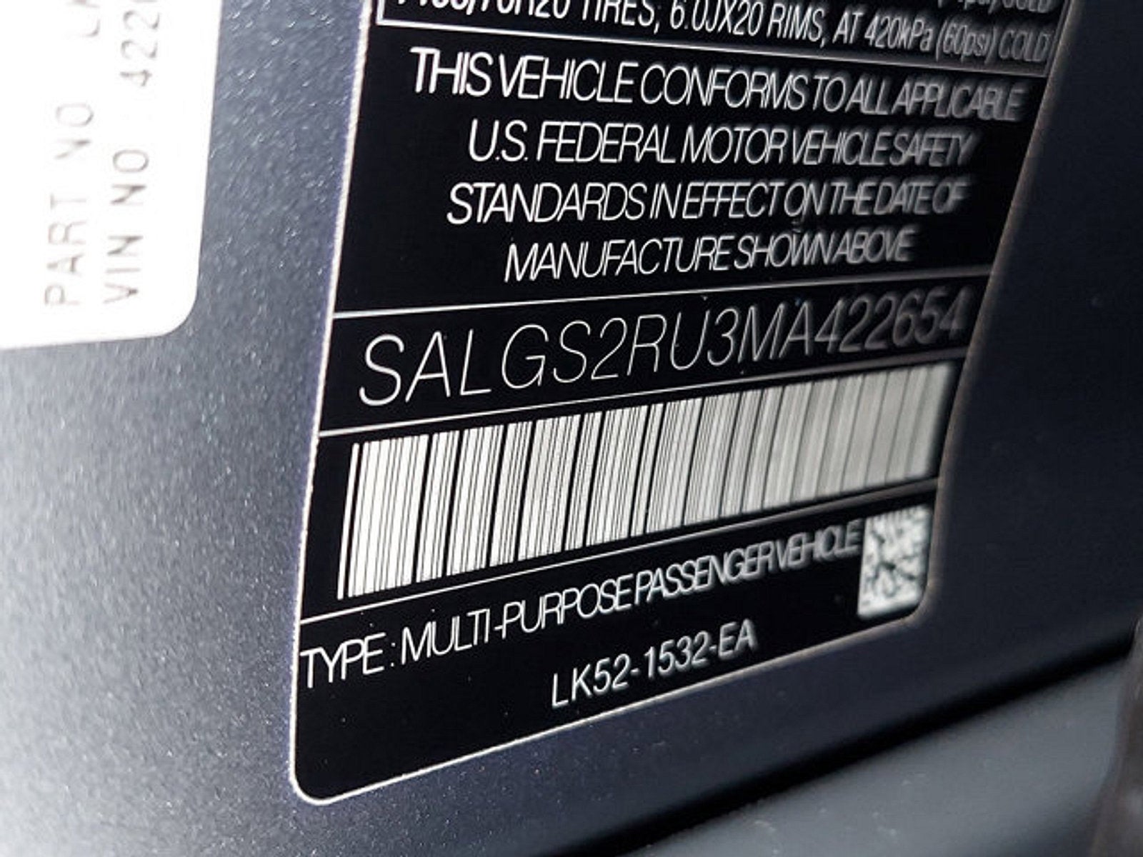 2021 Land Rover Range Rover Westminster