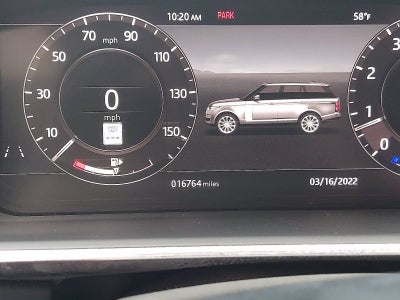 2019 Land Rover Range Rover HSE