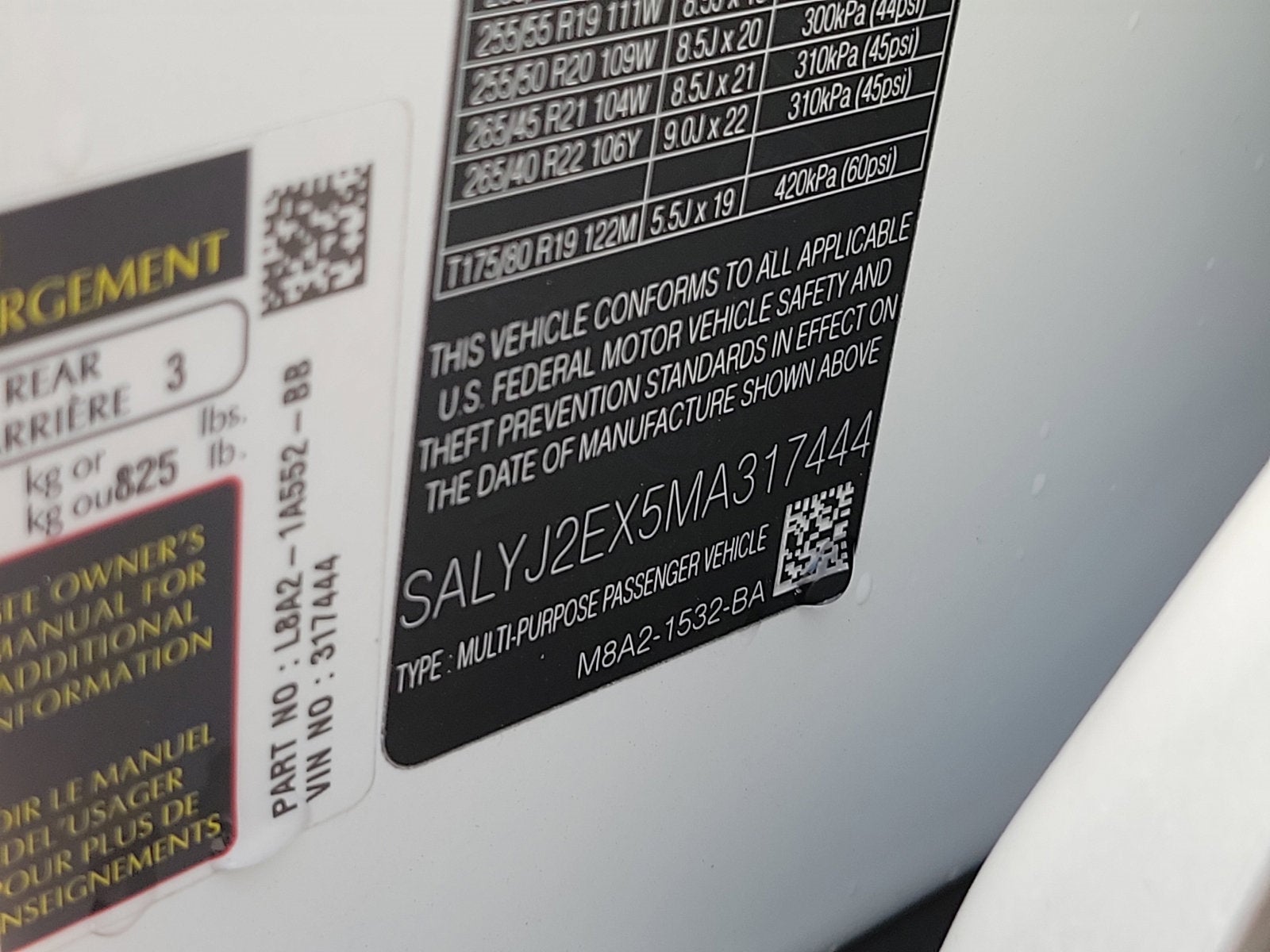 2021 Land Rover Range Rover Velar S